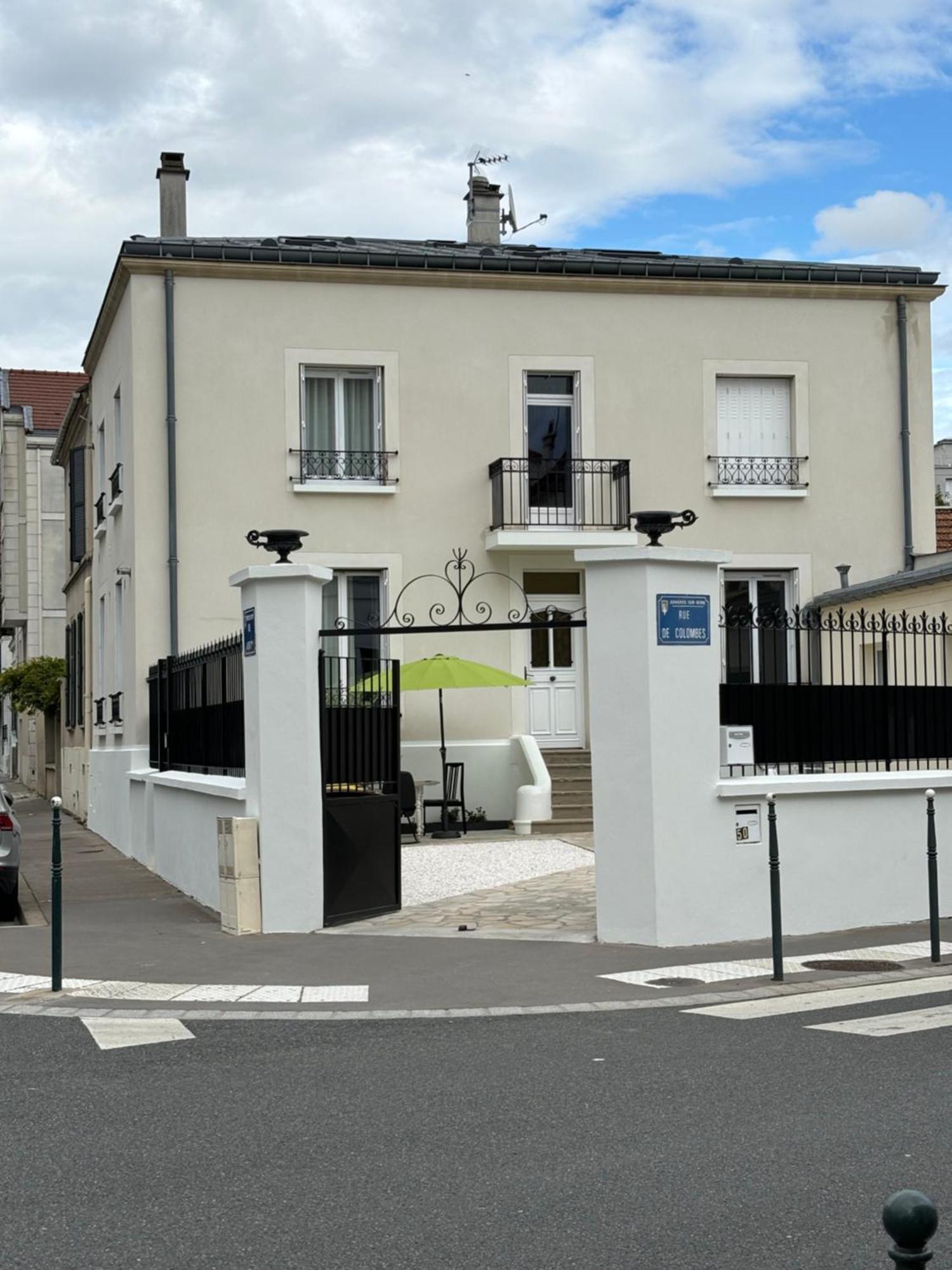 Appartement 2 Chambres Dans Une Belle Maison A Proximite De Paris Asnières Extérieur photo